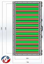 БФУ-5000 (2-1х2) вид сбоку на фильтры