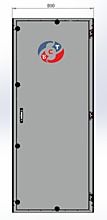 БФУ-7500 (2-1х3) вид со стороны дверцы