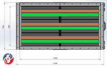 БФУ-5000 (2-2х1) вид сбоку на фильтры