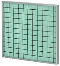 ФВП-I с фильтрующим материалом из стекловолокна-Панельный фильтр грубой очистки (G2-G4)