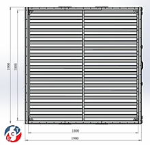 БФУ-22500 (2-3х3) вид сбоку на фильтры